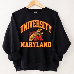 University Maryland University Maryland sweatshirt shirt retro NCAA robertpalmq